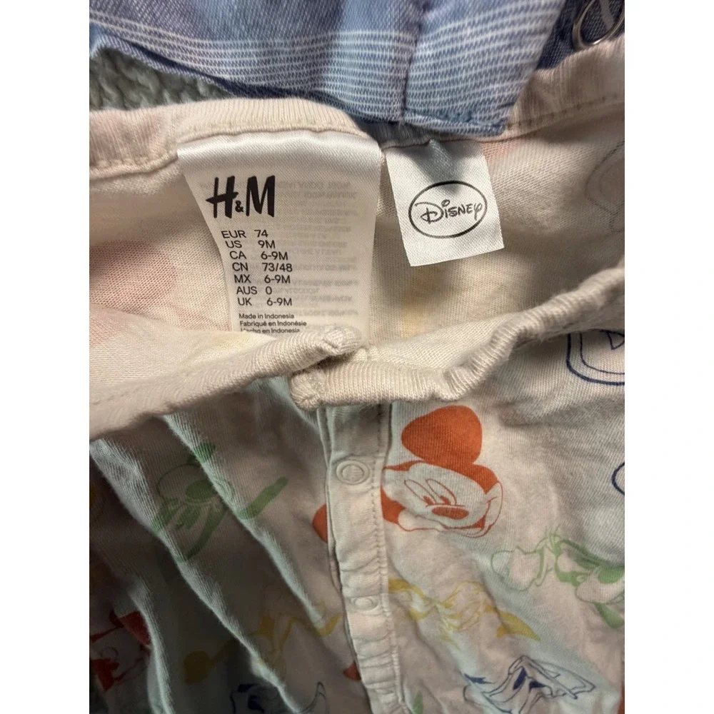 Baby Boys Clothes Lot 6M 6-9M 9M Disney H&M Carters Grayson Collective
